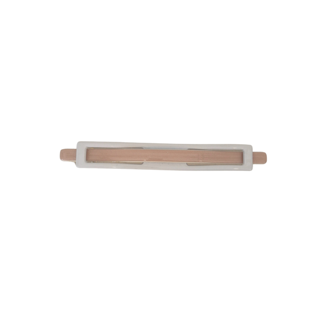 Panache Nina Barrette Clip - Beige and White