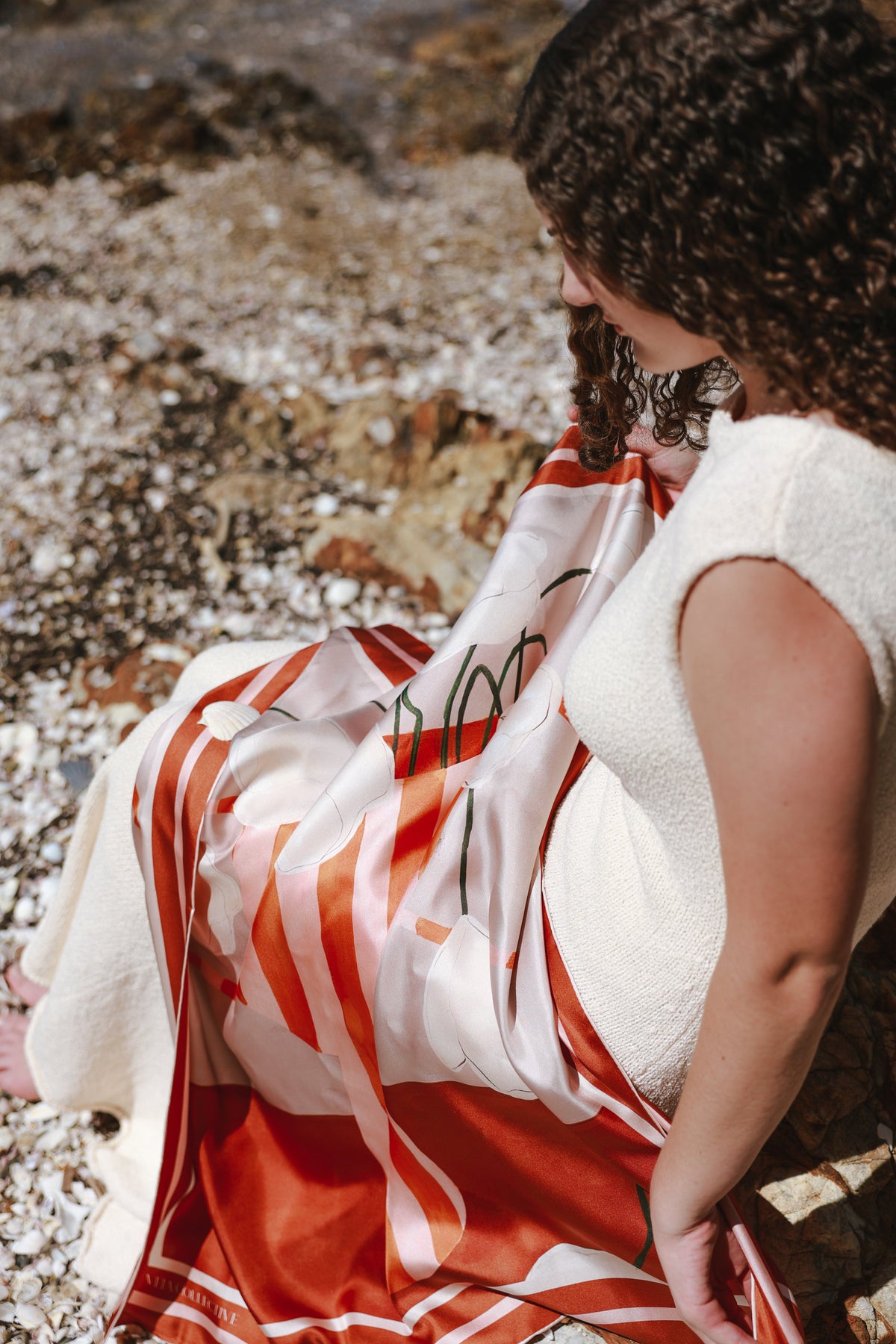 Vela Collective Sienna Silk Scarf