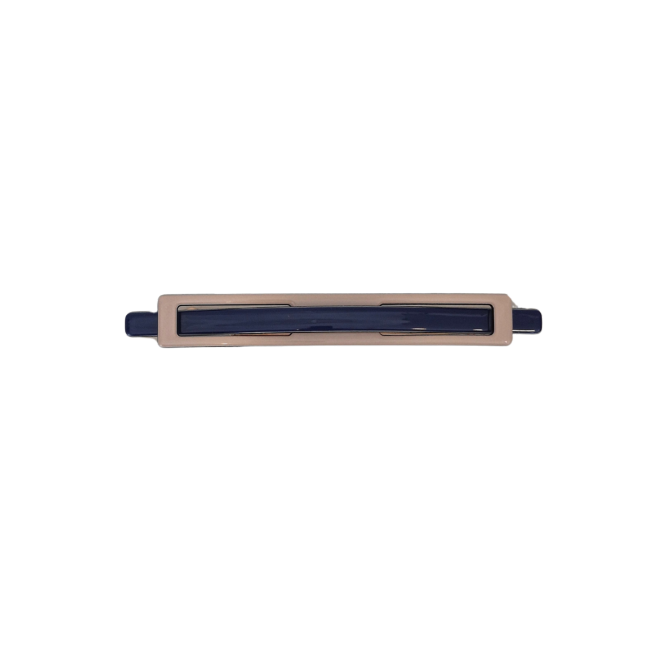 Panache Nina Barrette Clip - Navy and Beige