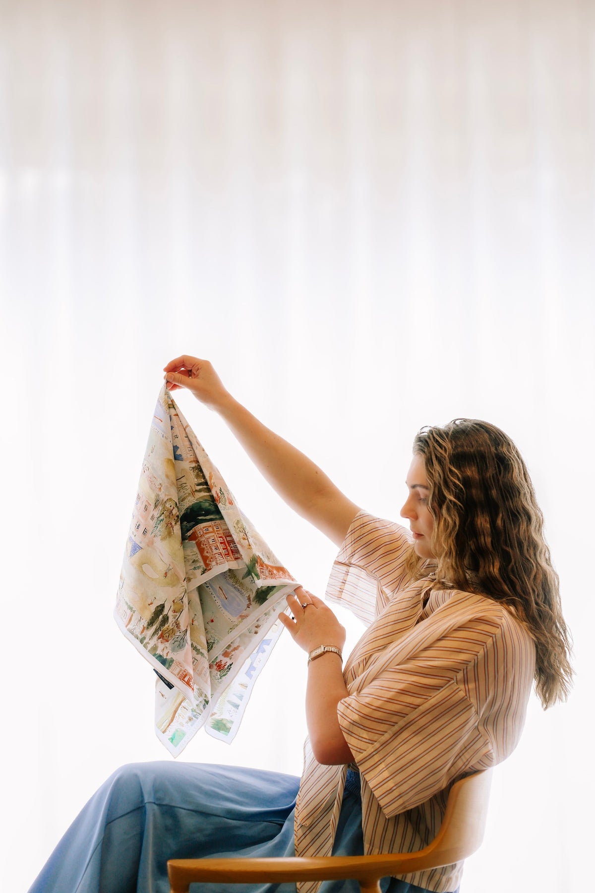 Vela Collective Golf de Murtoli Silk Scarf