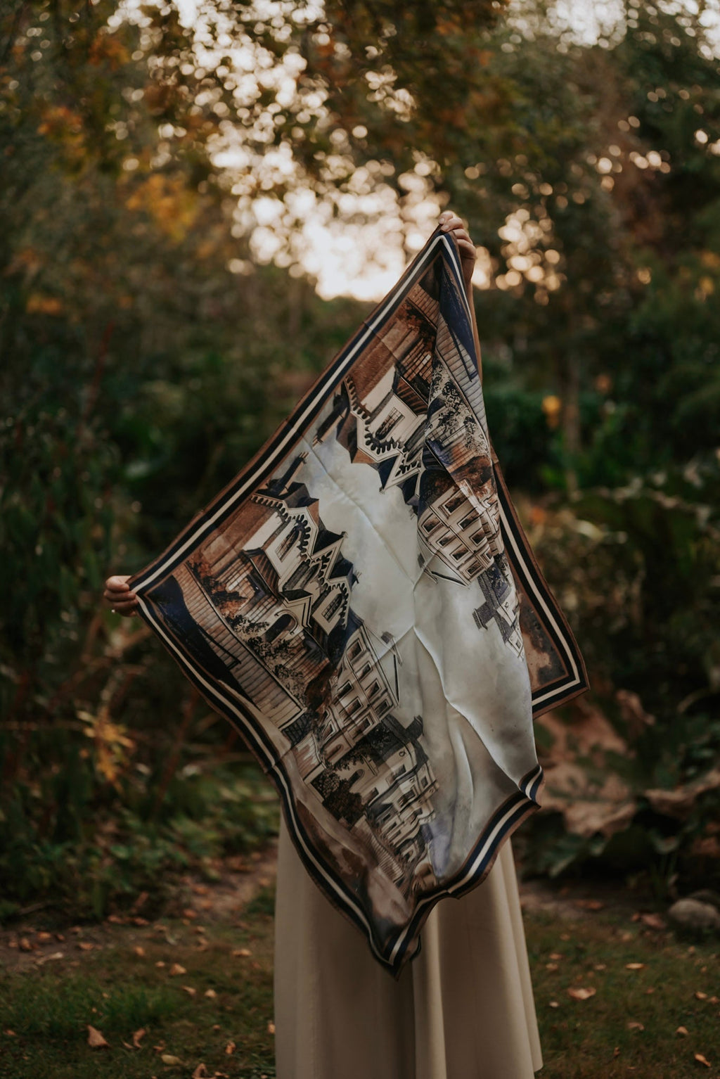 Panache Hushed Horizons Silk Scarf