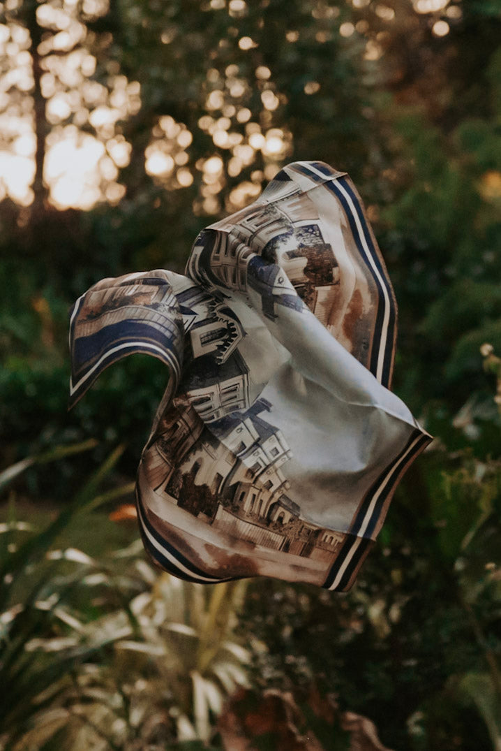 Panache Hushed Horizons Silk Scarf