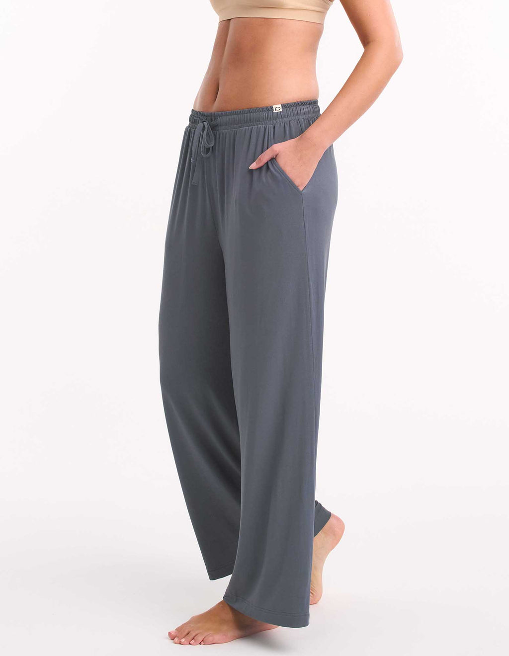 Ambra Relaxed Pant - Steel