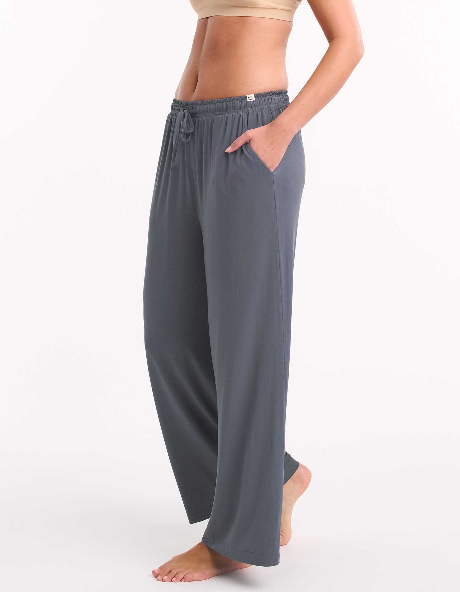 Ambra Relaxed Pant - Steel