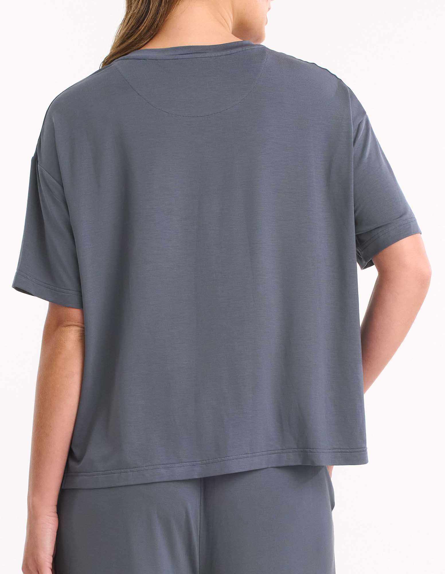 Ambra Relaxed Tee - Steel