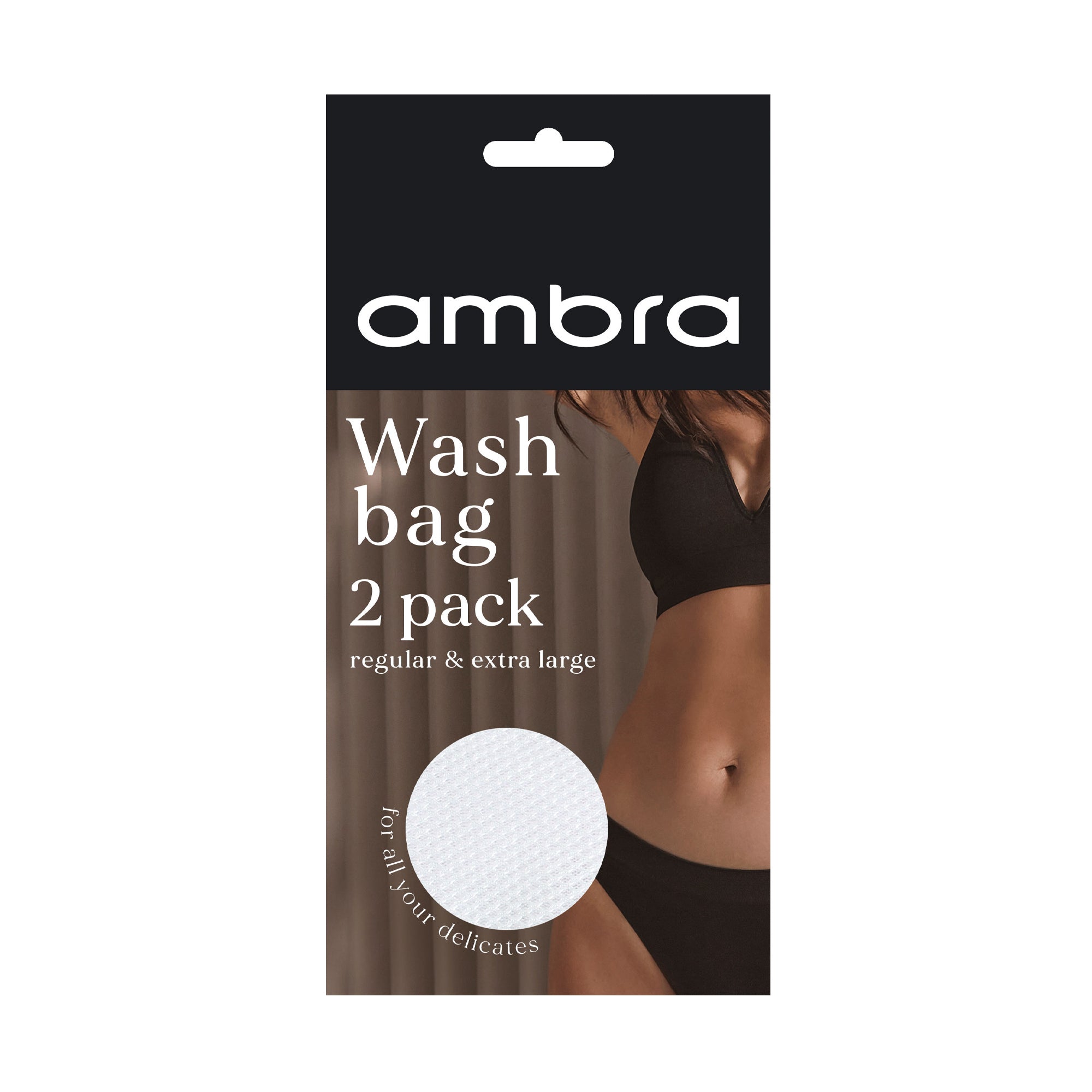 Ambra Twin Washbags - 2pk
