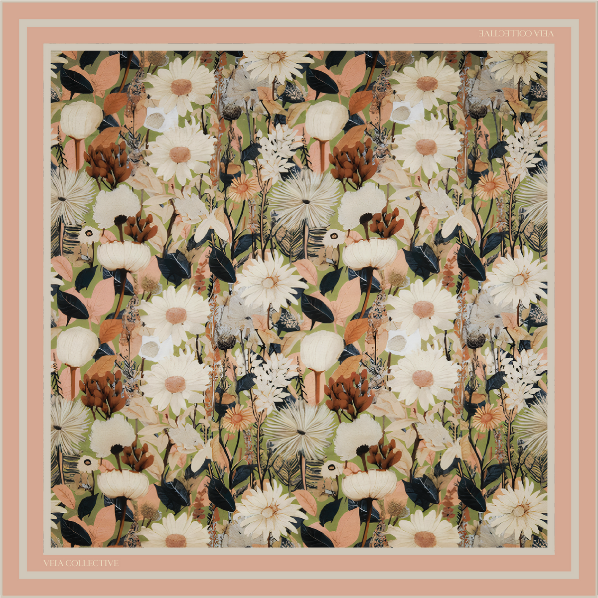 Vela Collective Willow Silk Scarf