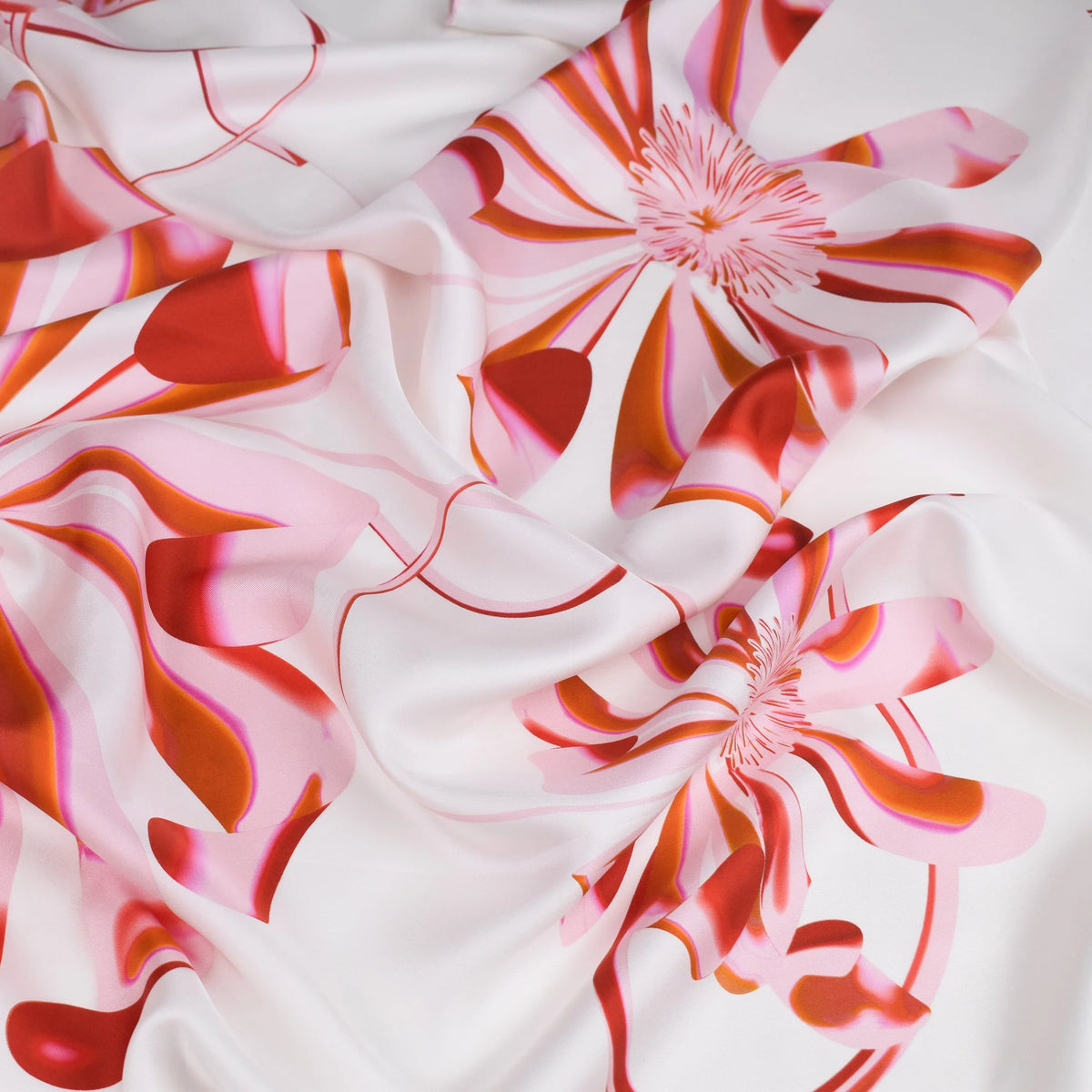 Koko Monde Aurora Tea Rose Silk Scarf