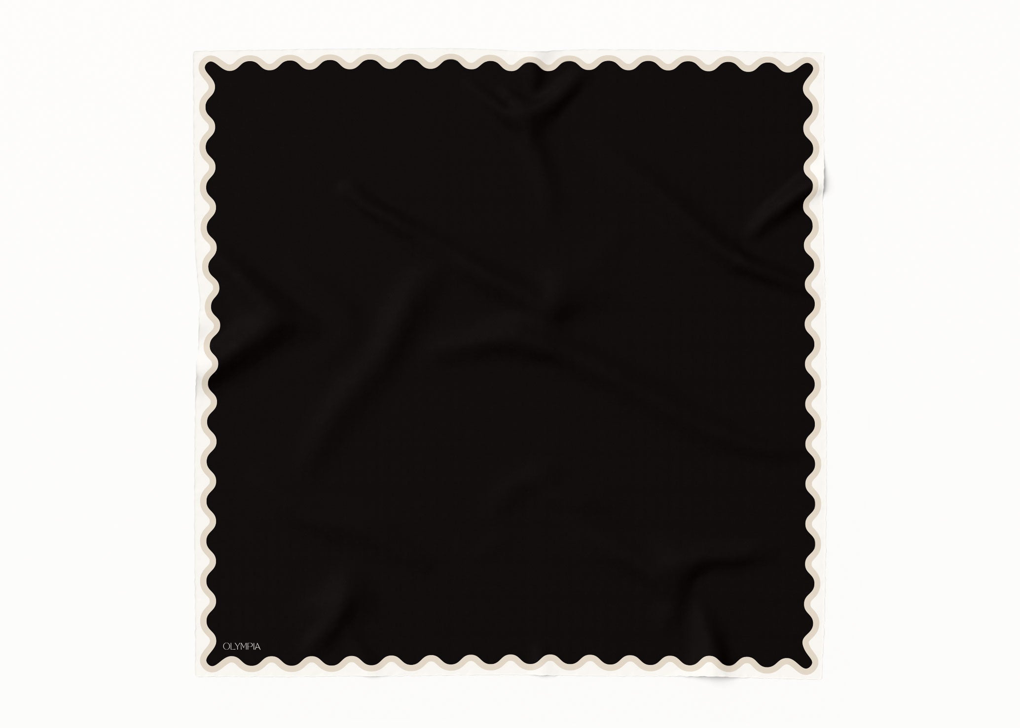 Olympia Etta Midi Scarf - Black Truffle