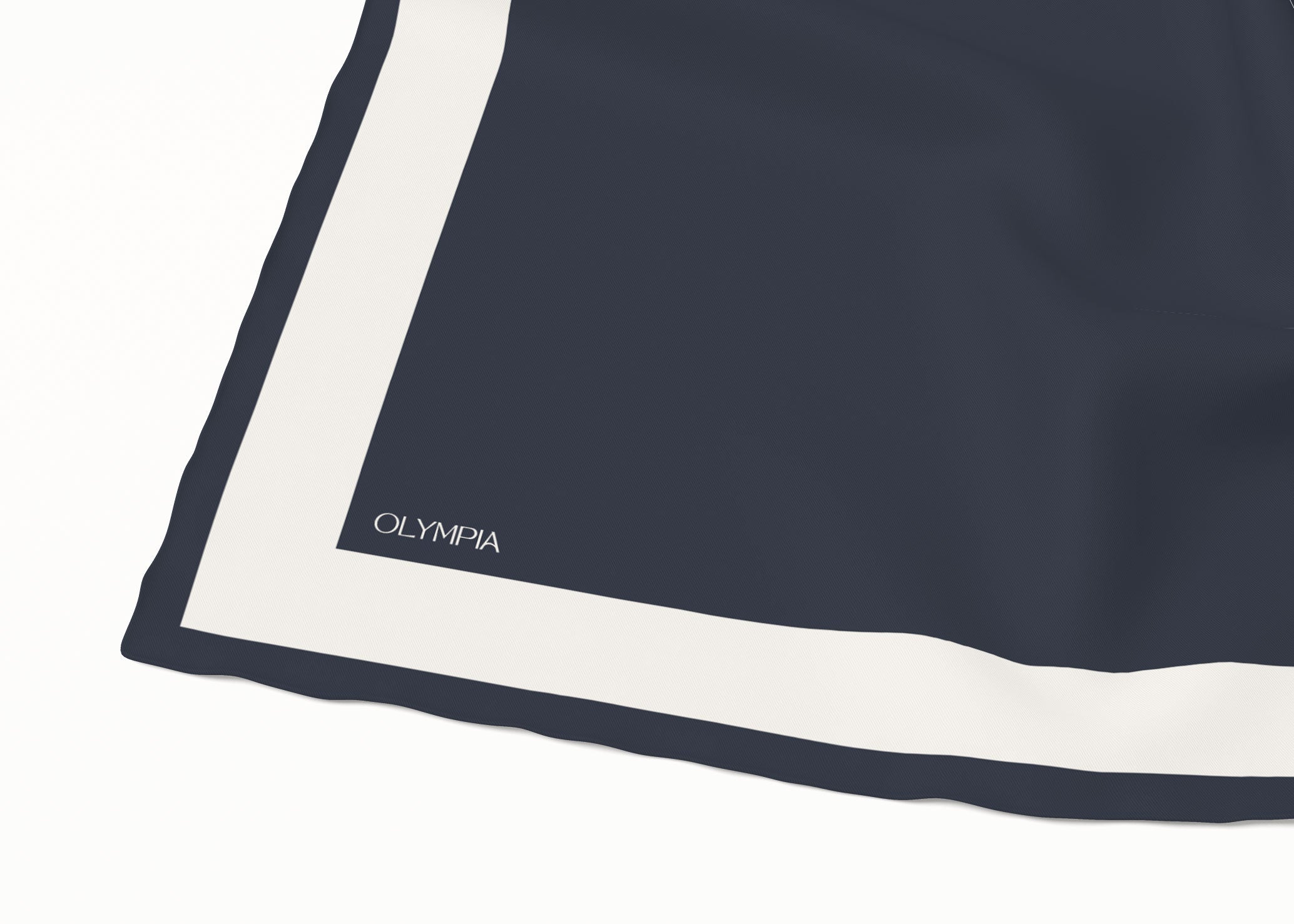 Olympia Imelda Scarf - Galaxy/Coconut Milk White