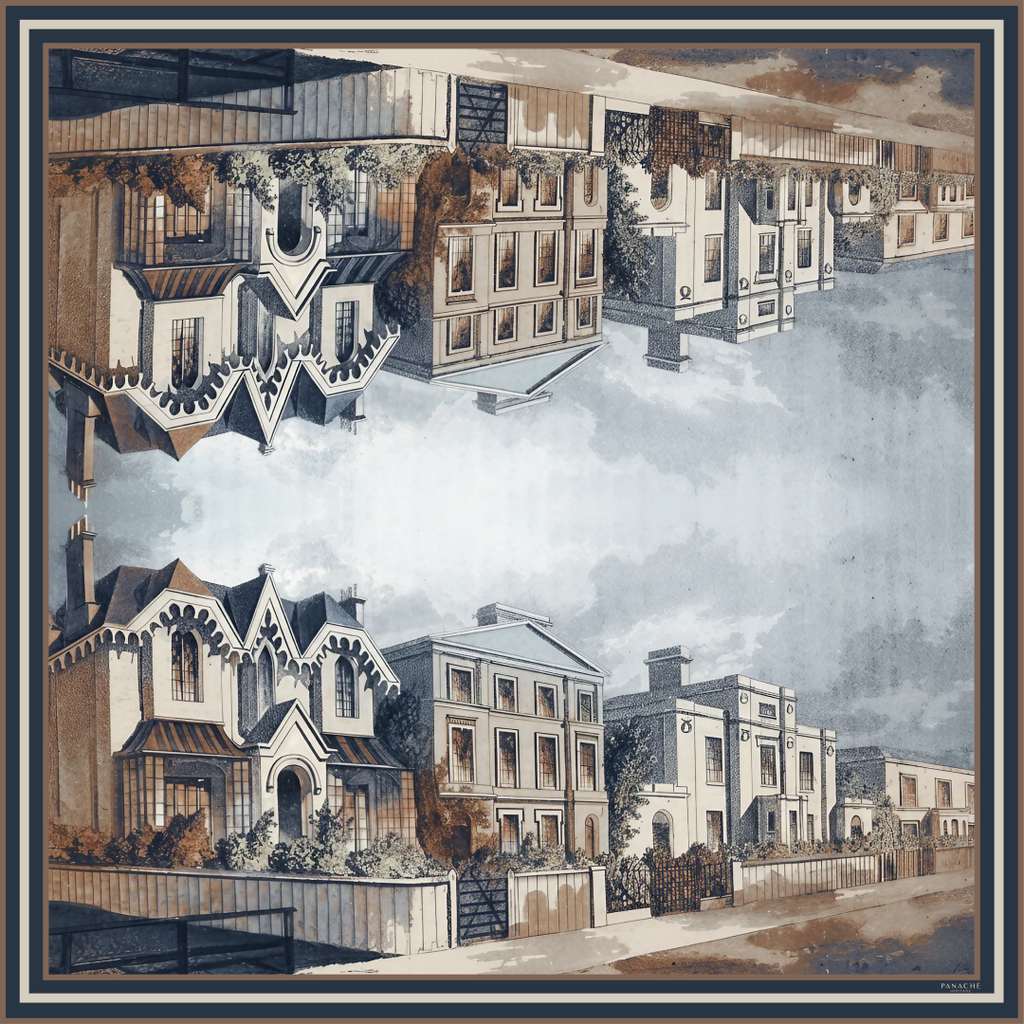 Panache Hushed Horizons Silk Scarf