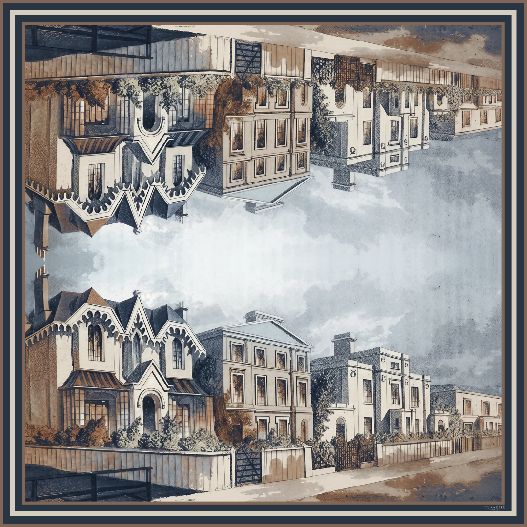 Panache Hushed Horizons Silk Scarf
