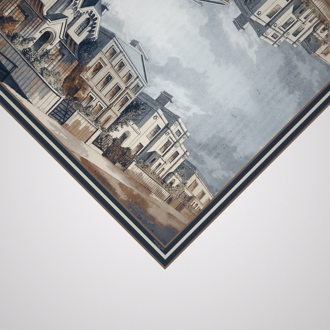 Panache Hushed Horizons Silk Scarf