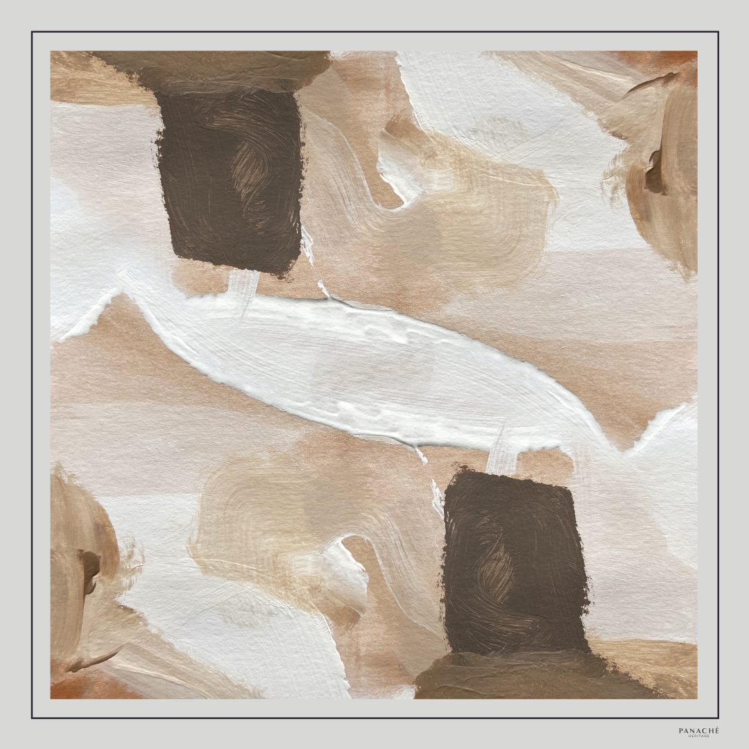 Panache Autumn Pallet Silk Scarf