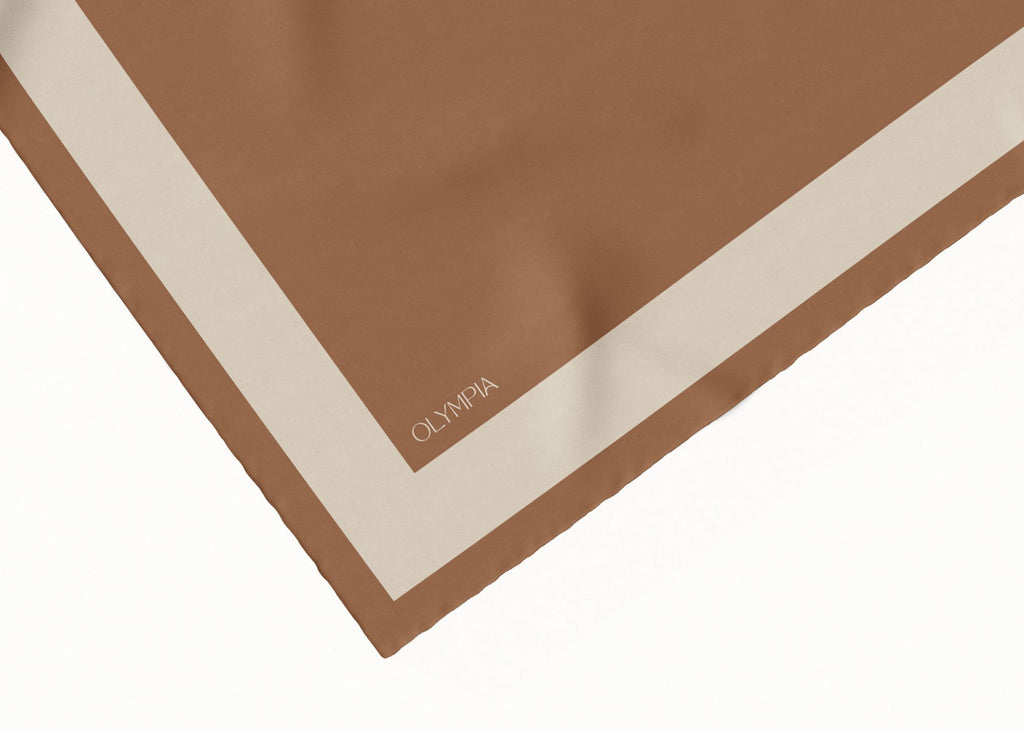 Olympia Imelda Scarf - Tan/Sand