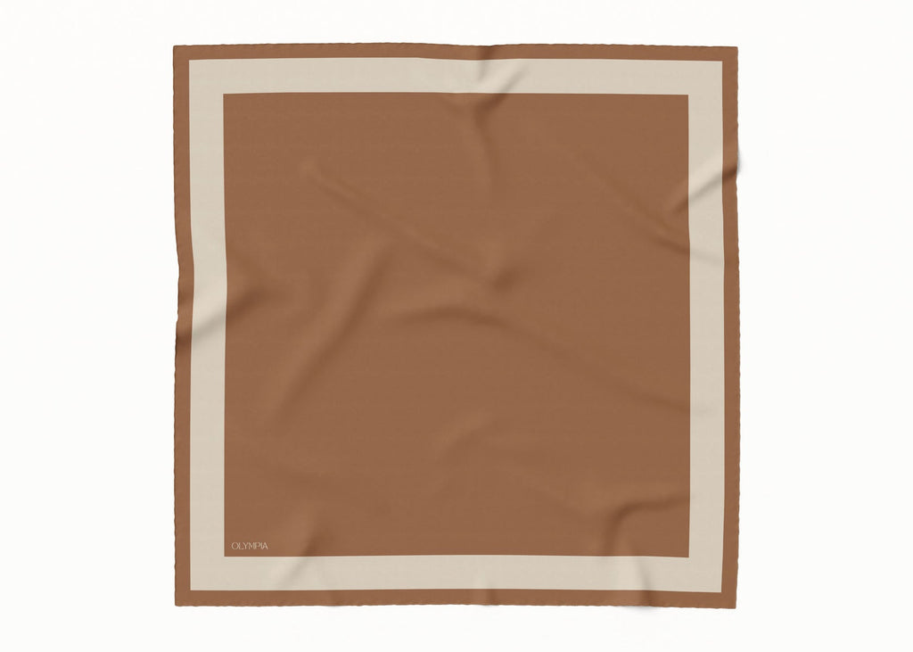 Olympia Imelda Scarf - Tan/Sand