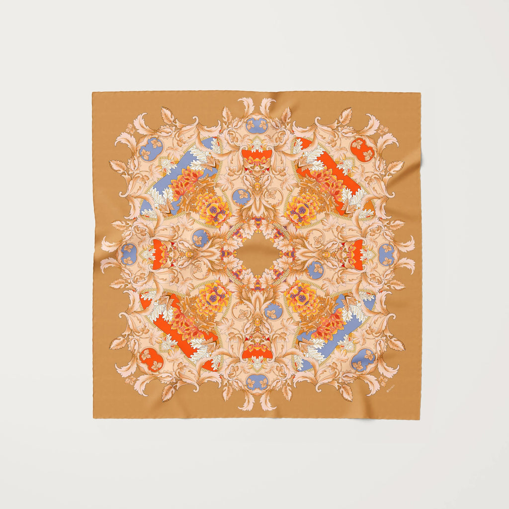 Koko Monde Charmant Jewel Silk Scarf