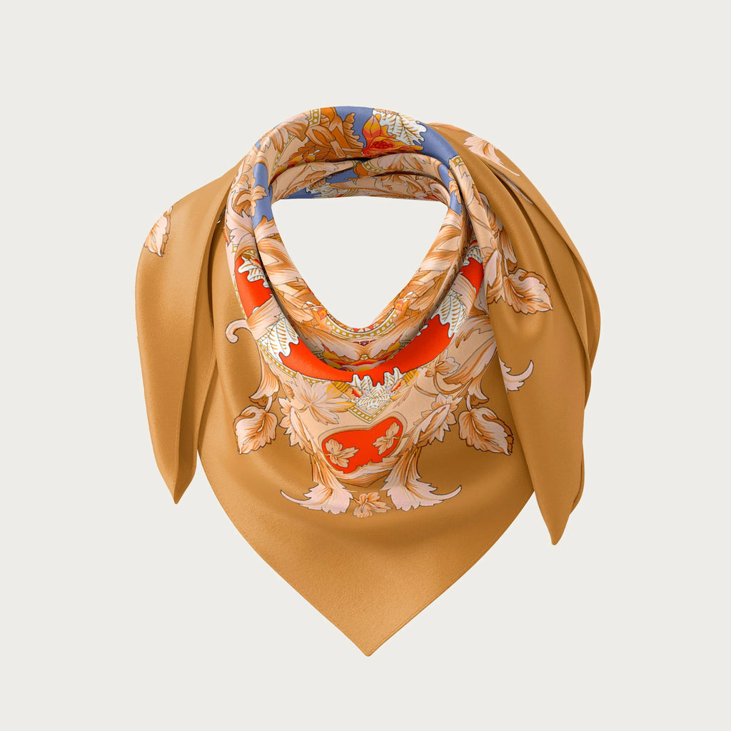 Koko Monde Charmant Jewel Silk Scarf