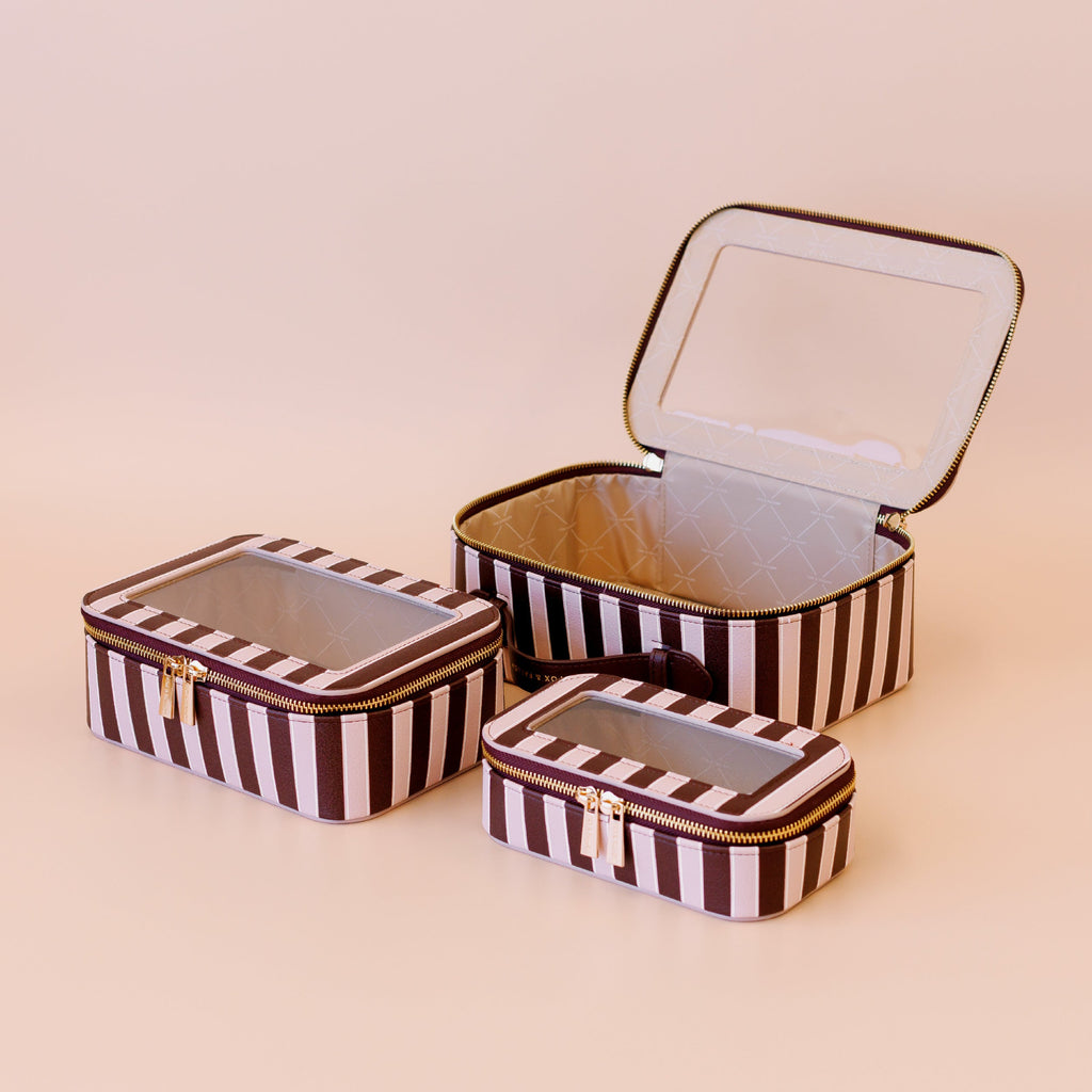 Fox & Fallow Sorrento Cosmetic Nested Trio Set