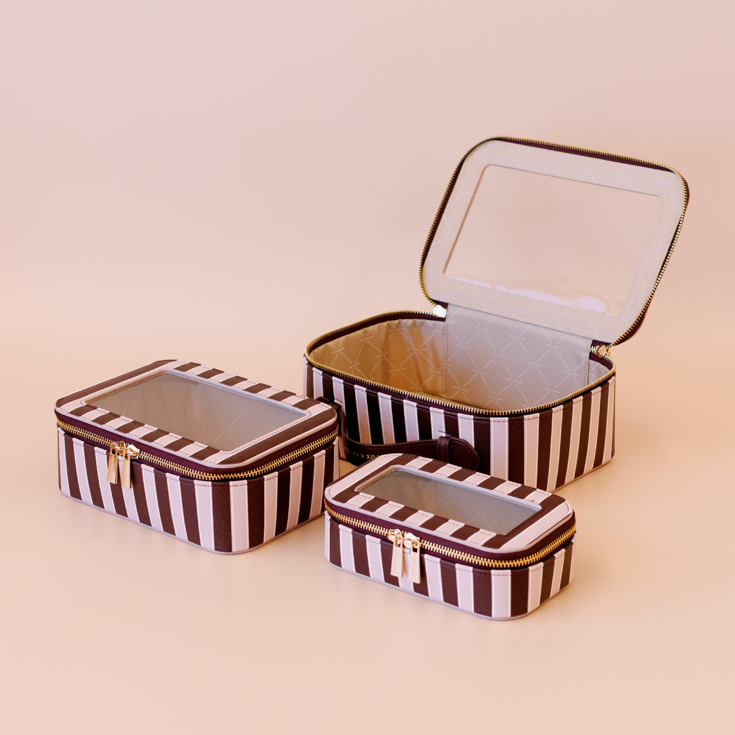 Fox & Fallow Sorrento Cosmetic Nested Trio Set