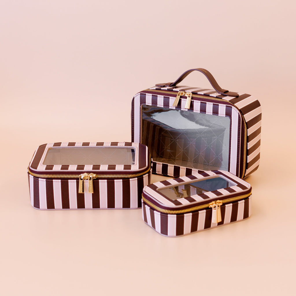 Fox & Fallow Sorrento Cosmetic Nested Trio Set