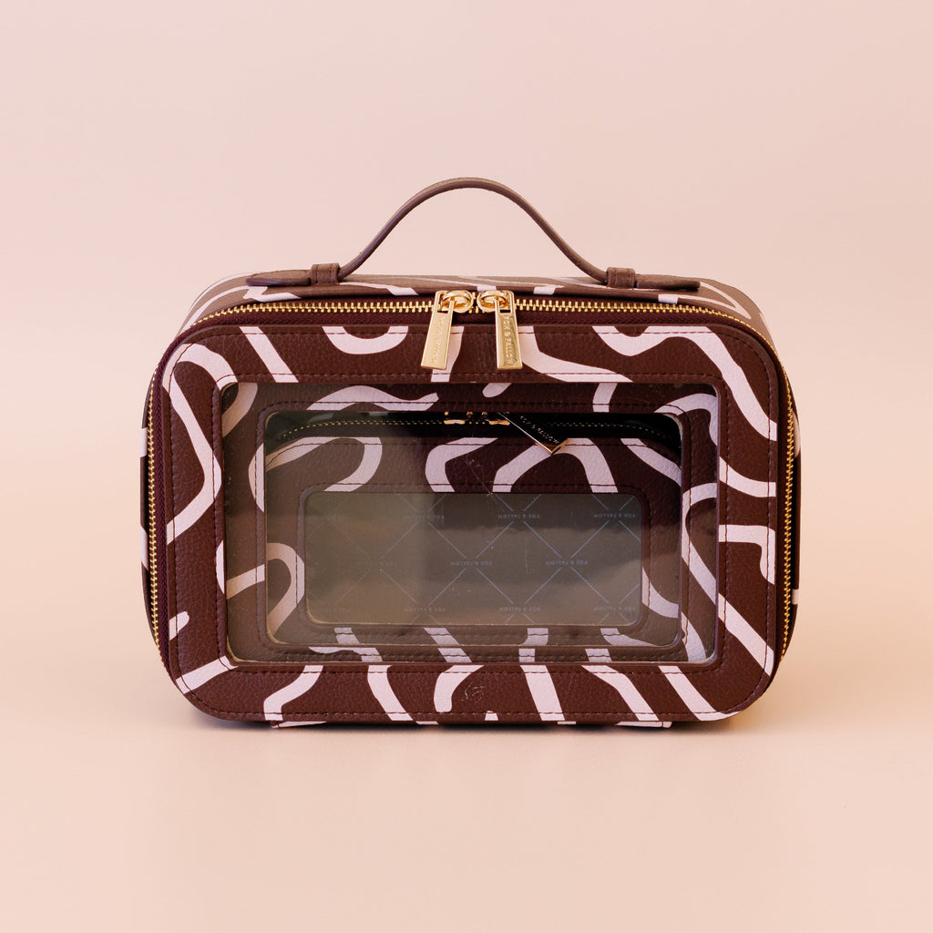 Fox & Fallow Como Cosmetic Nested Trio Set