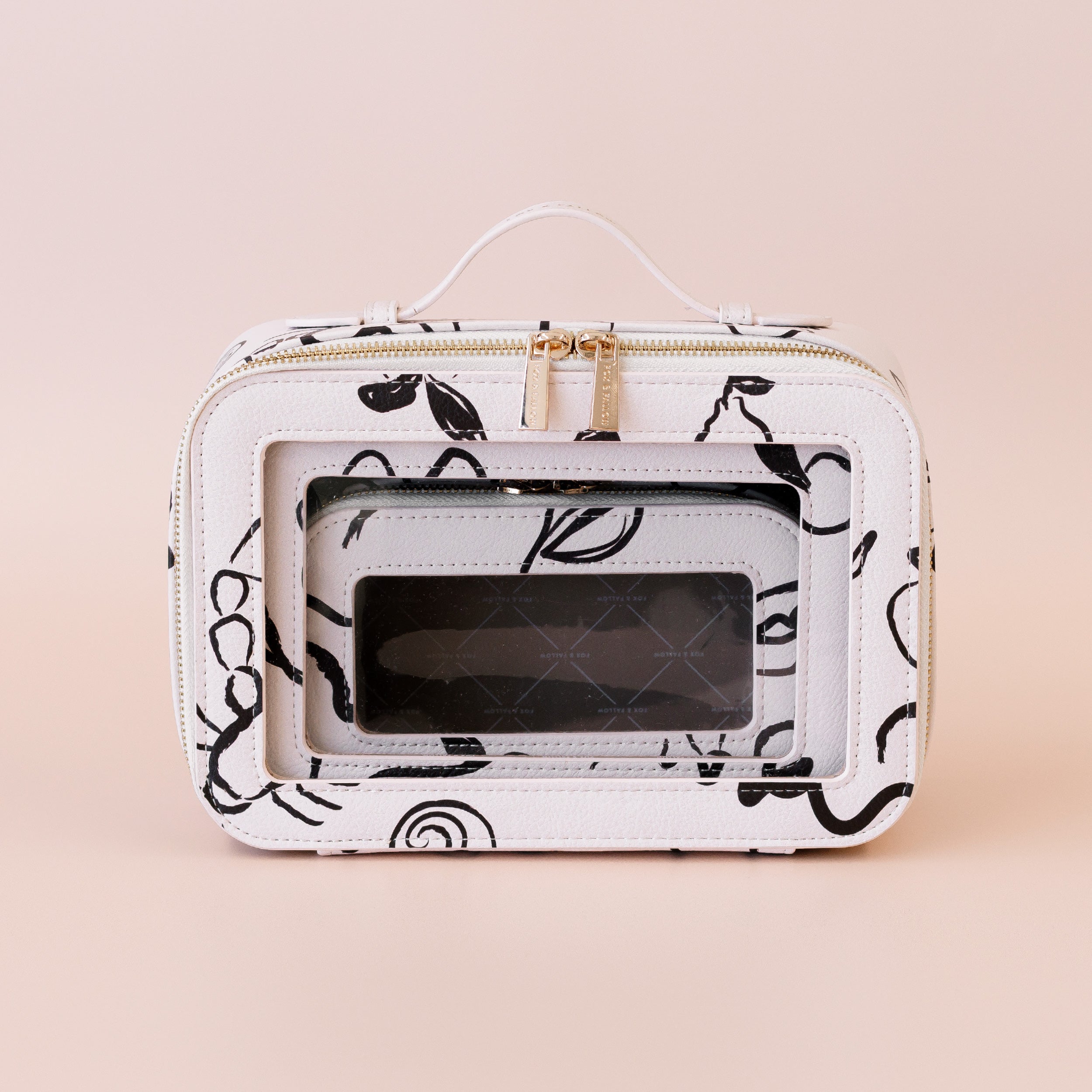 Fox & Fallow Amalfi Cosmetic Nested Trio Set