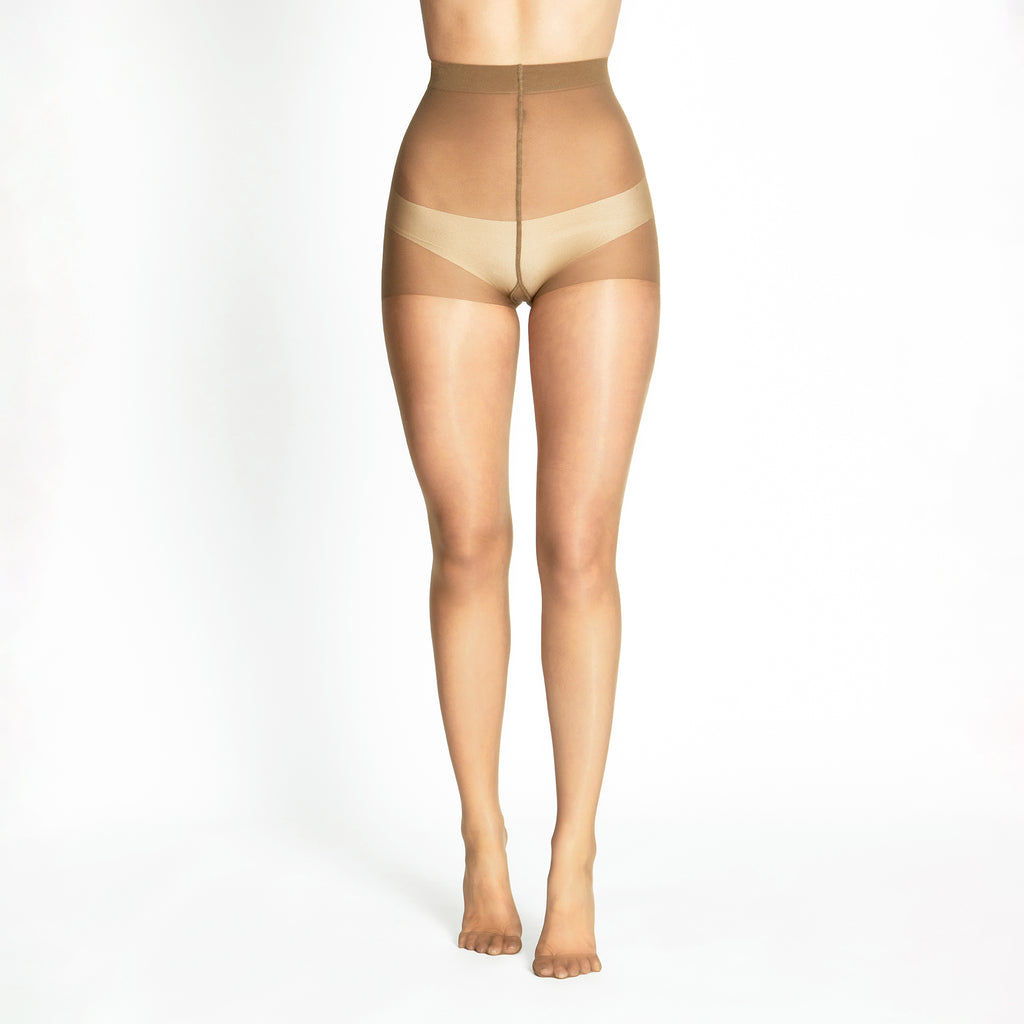 Levante Class Regular Brief Pantyhose - Suede - 3 Pack