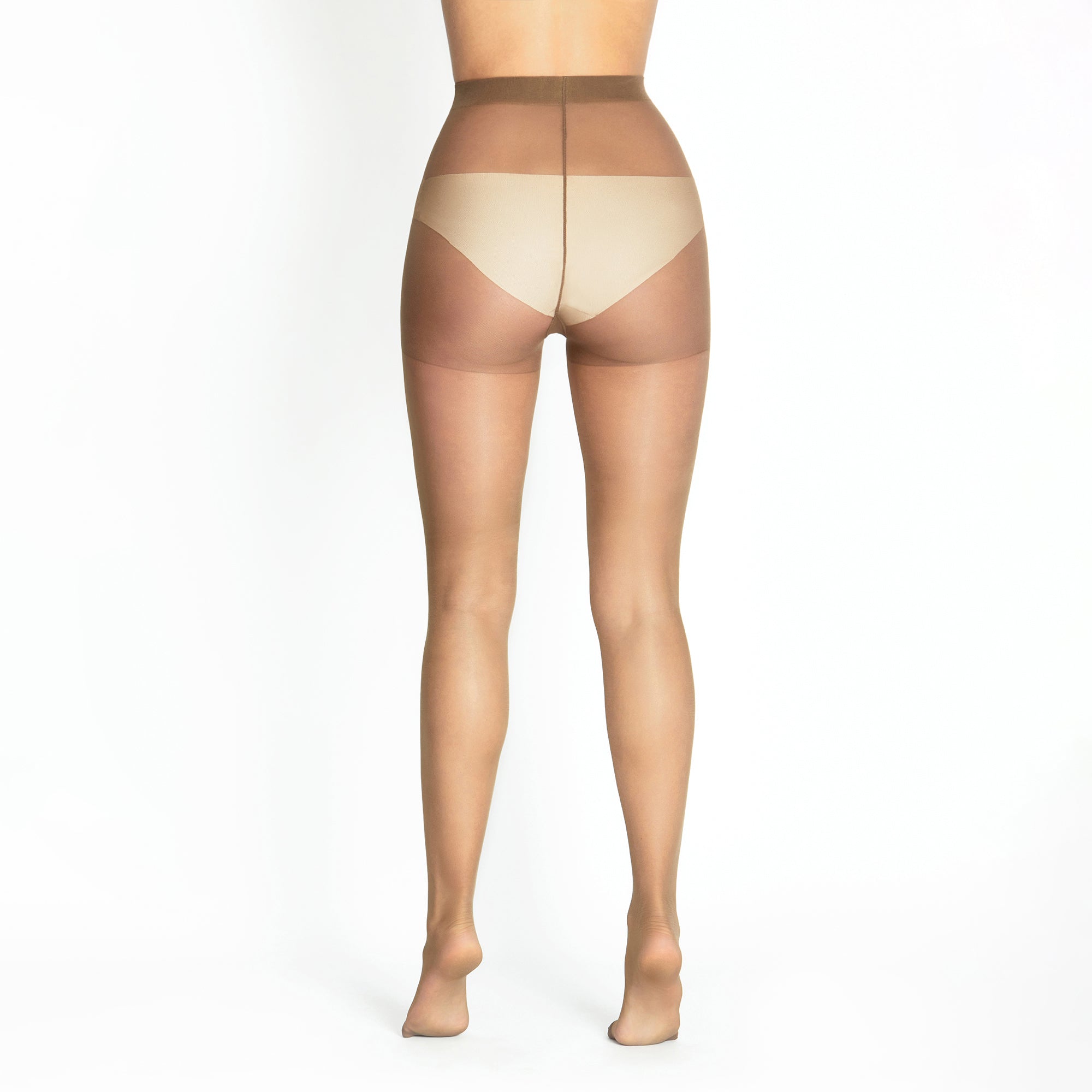 Levante Class Regular Brief Pantyhose - Havana