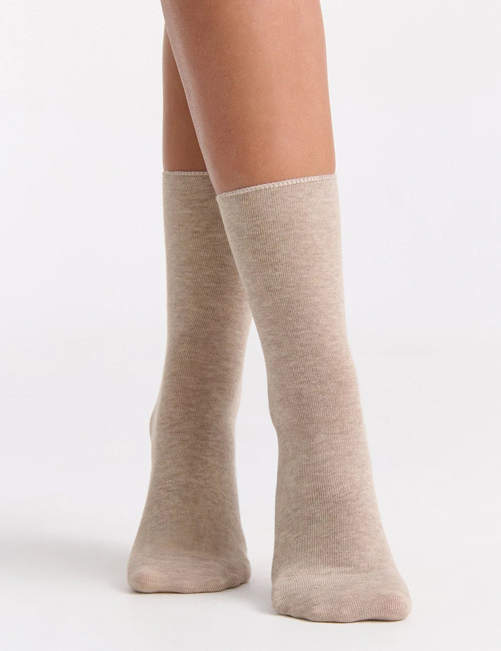 Levante Comfort Top Sock - Oatmeal