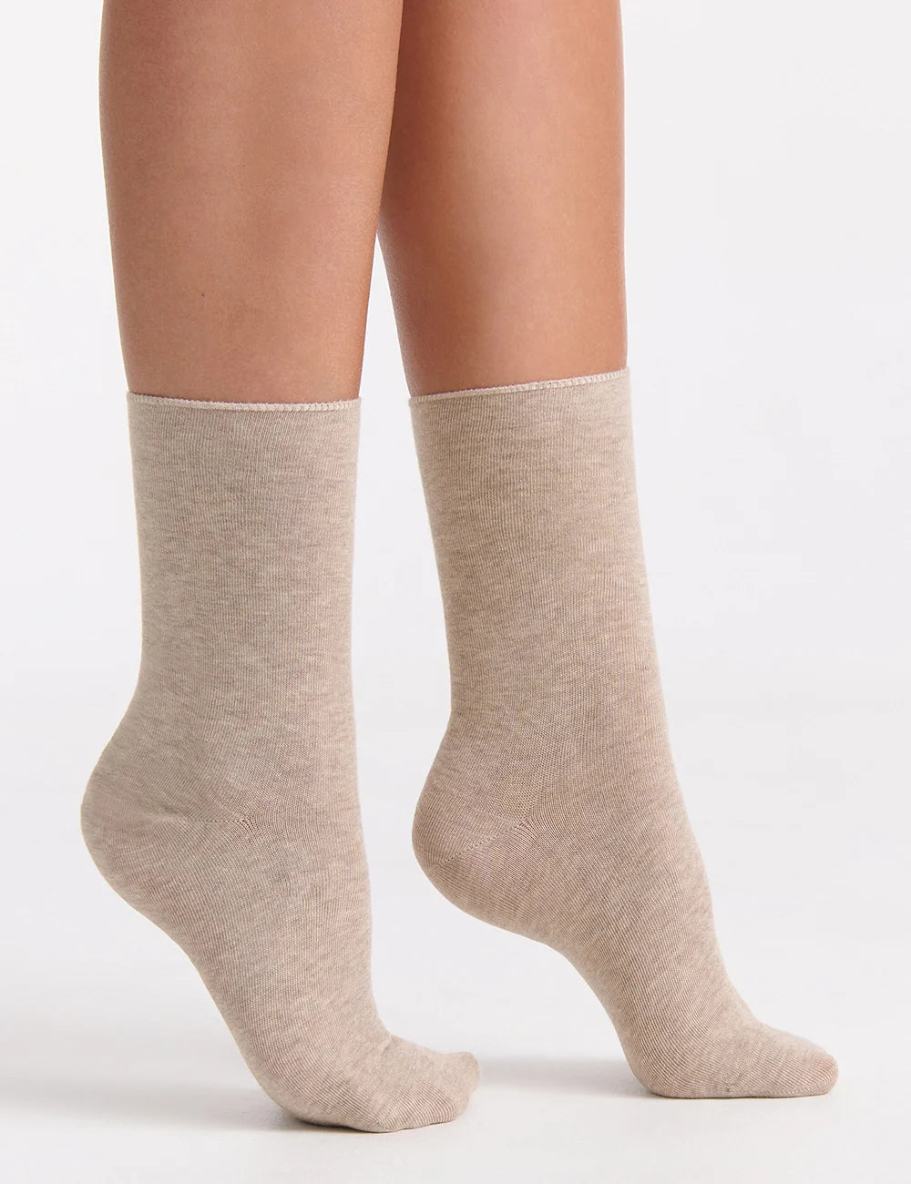 Levante Comfort Top Sock - Oatmeal