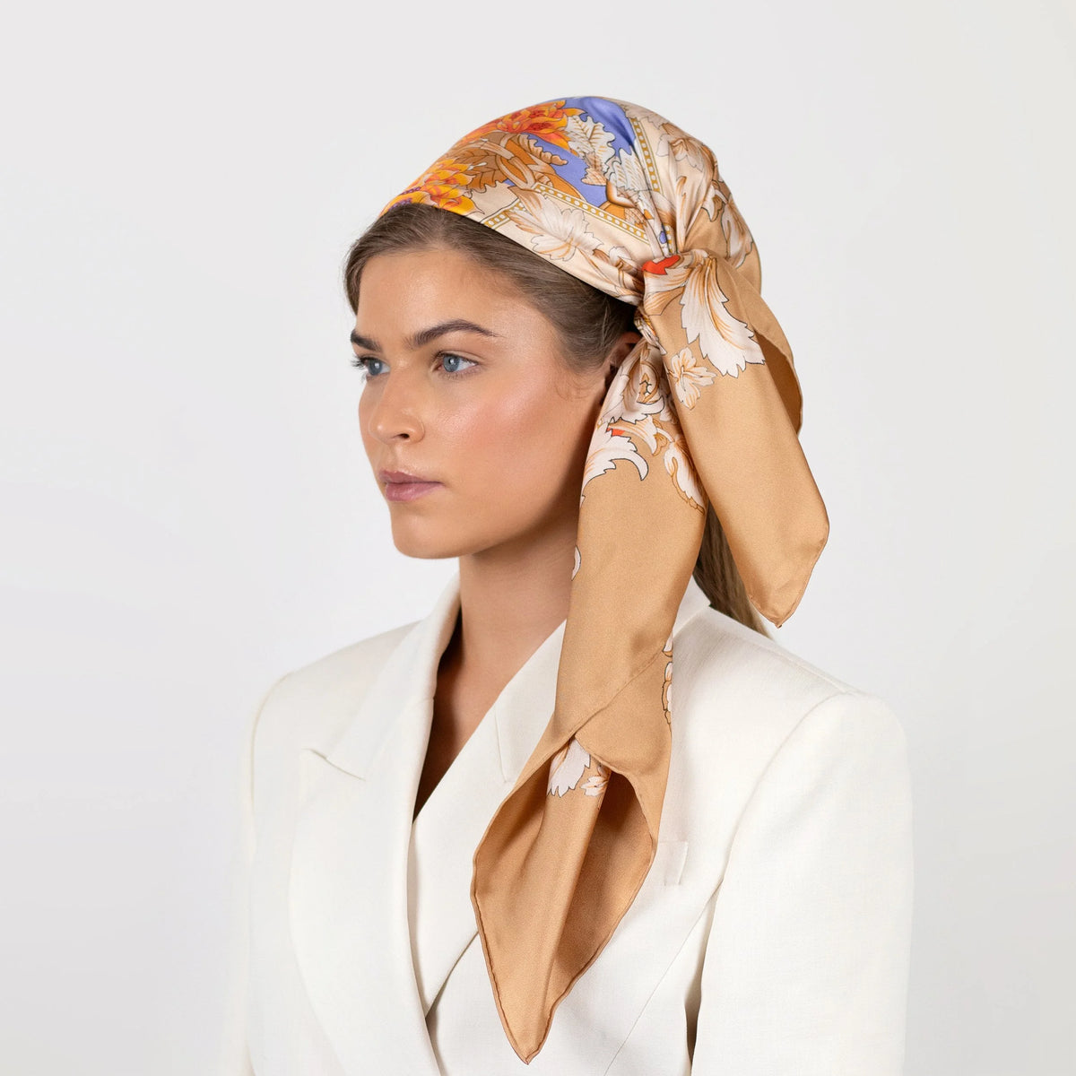 Koko Monde Charmant Jewel Silk Scarf