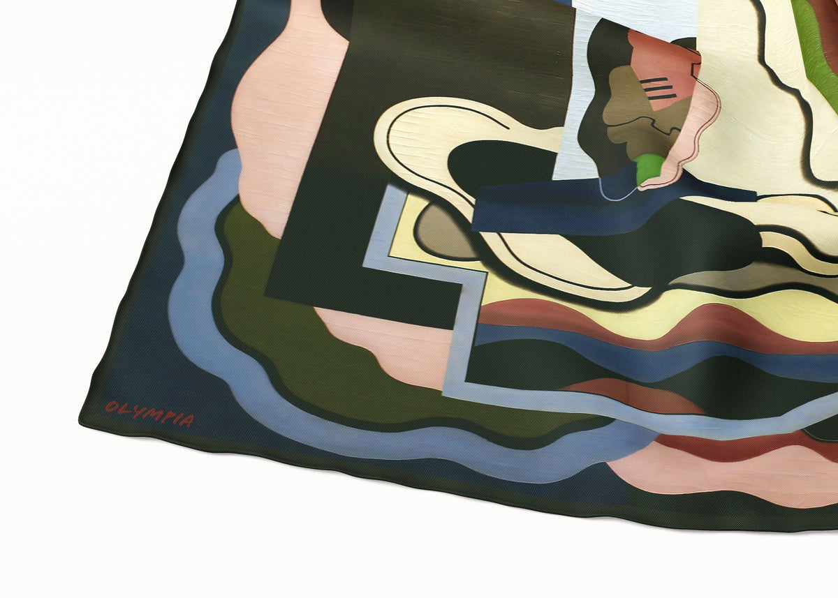 Olympia Colette Midi Silk Scarf