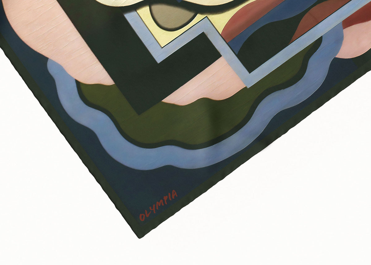 Olympia Colette Midi Silk Scarf