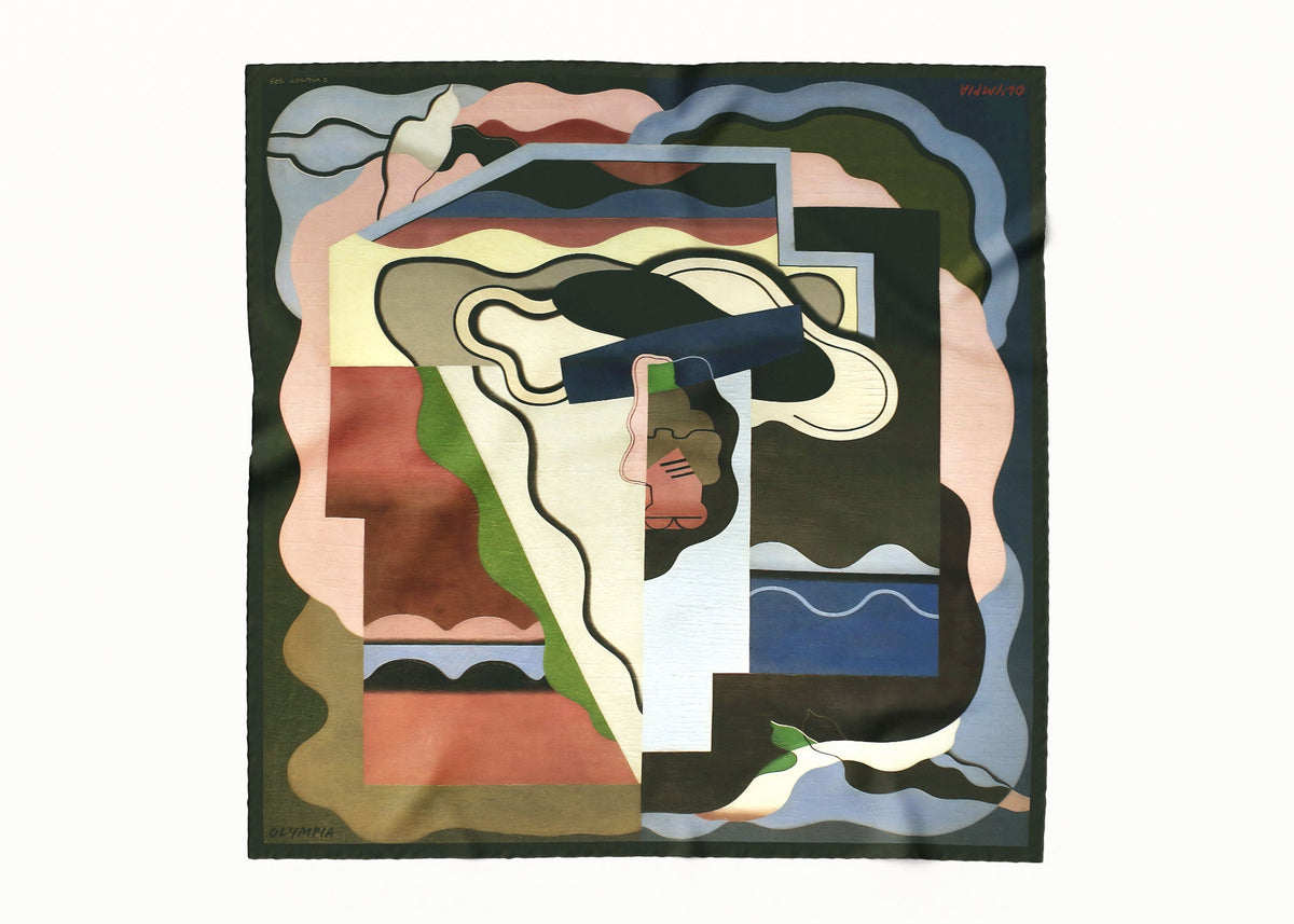 Olympia Colette Midi Silk Scarf