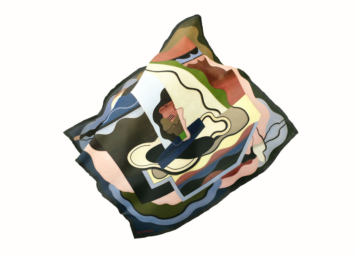 Olympia Colette Midi Silk Scarf