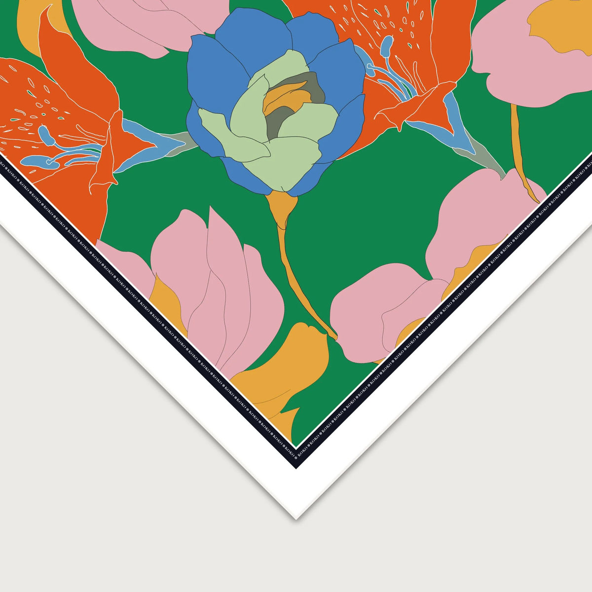 Koko Monde Emanant Amazon Silk Scarf