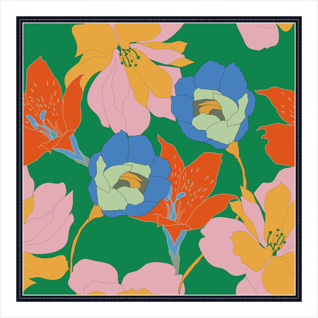 Koko Monde Emanant Amazon Silk Scarf