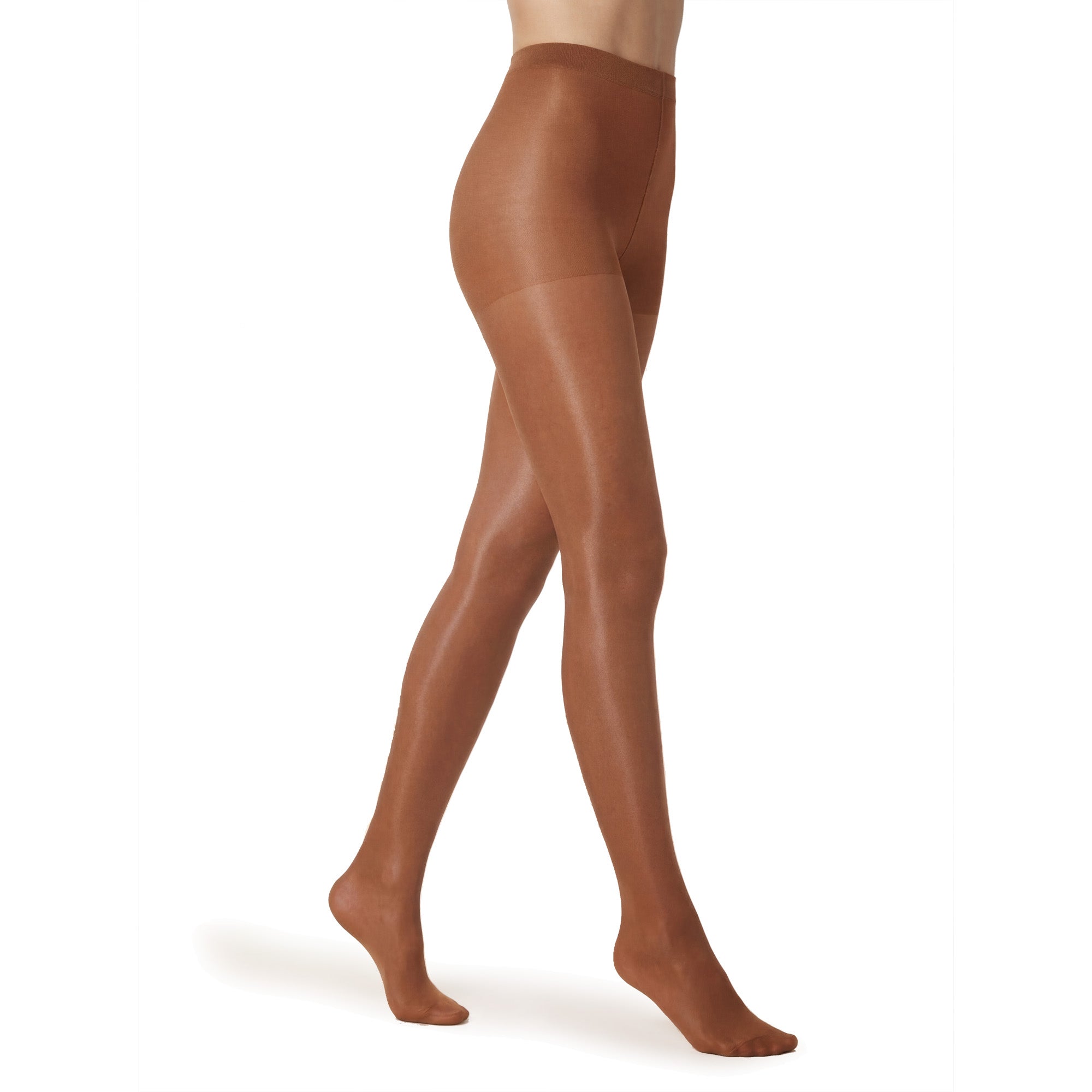 Elegante Essentials Gloss Tights - Copper - 3pk