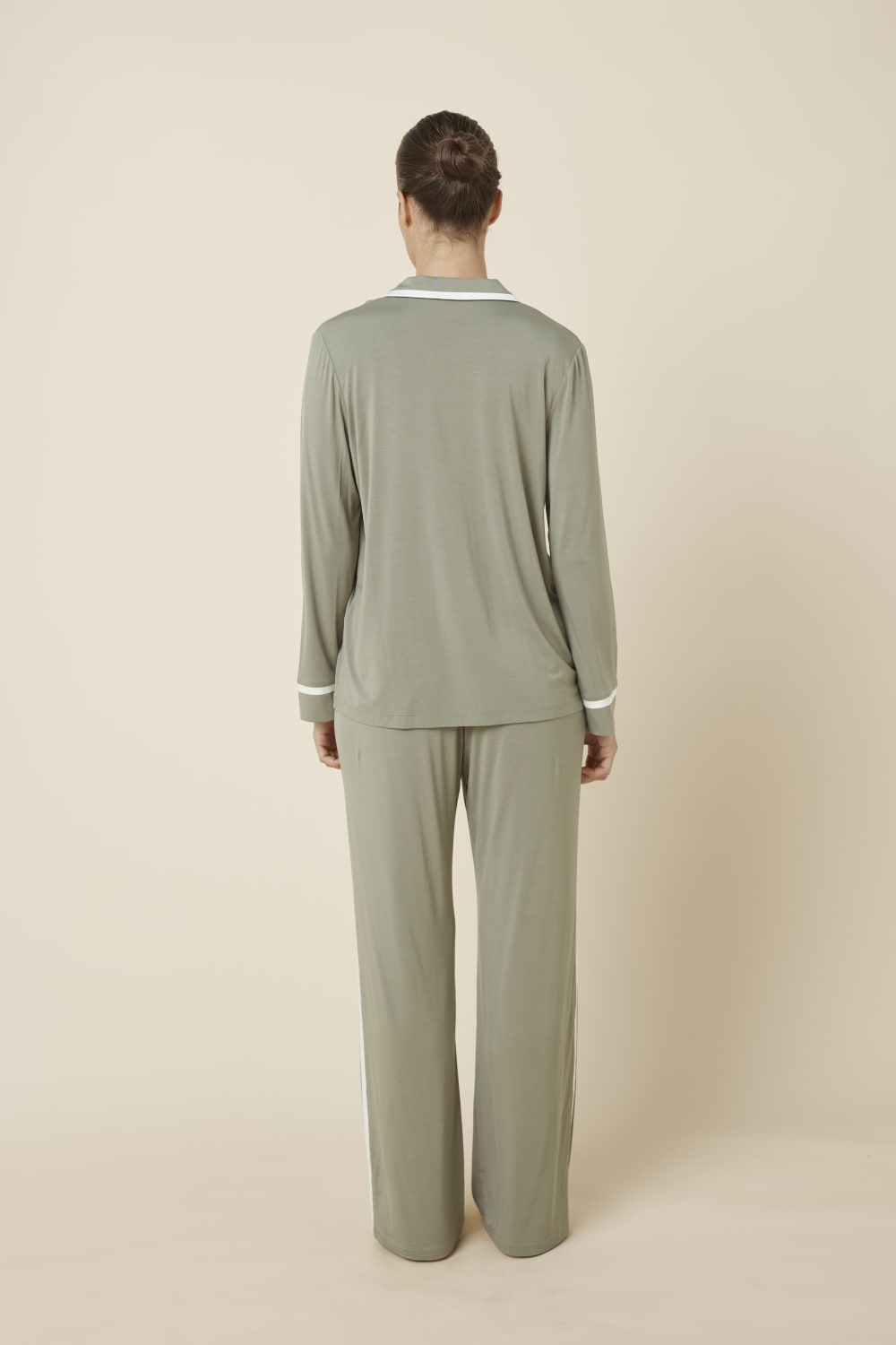 Grace Bamboo PJ Set - Olive