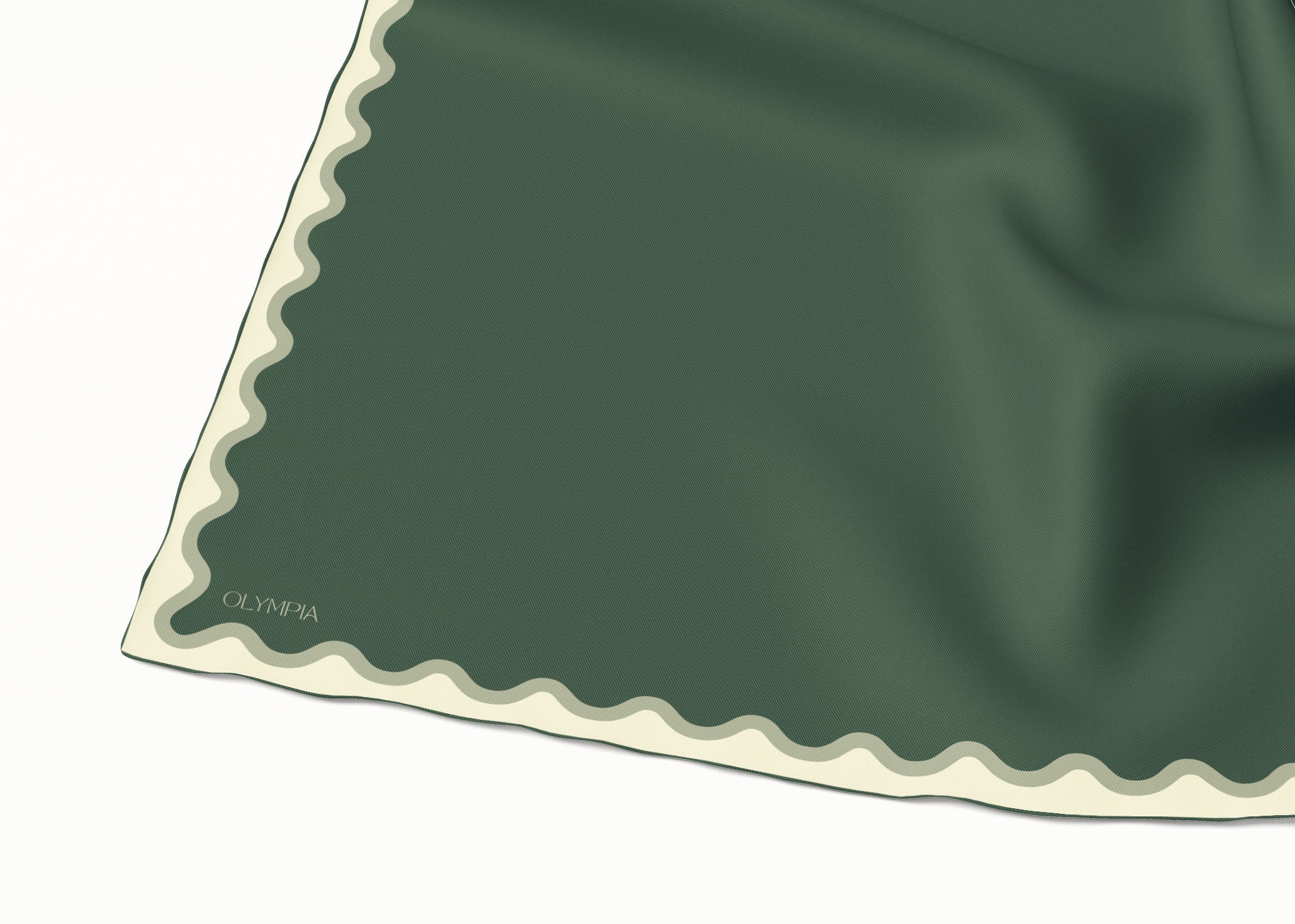 Olympia Etta Midi Scarf - Hunter/Haze