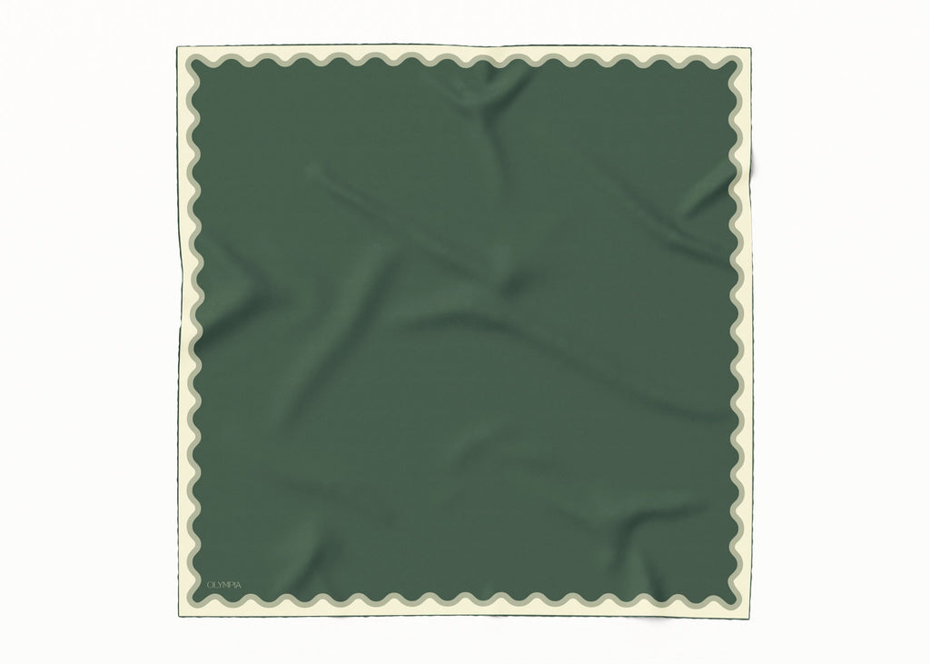 Olympia Etta Midi Scarf - Hunter/Haze