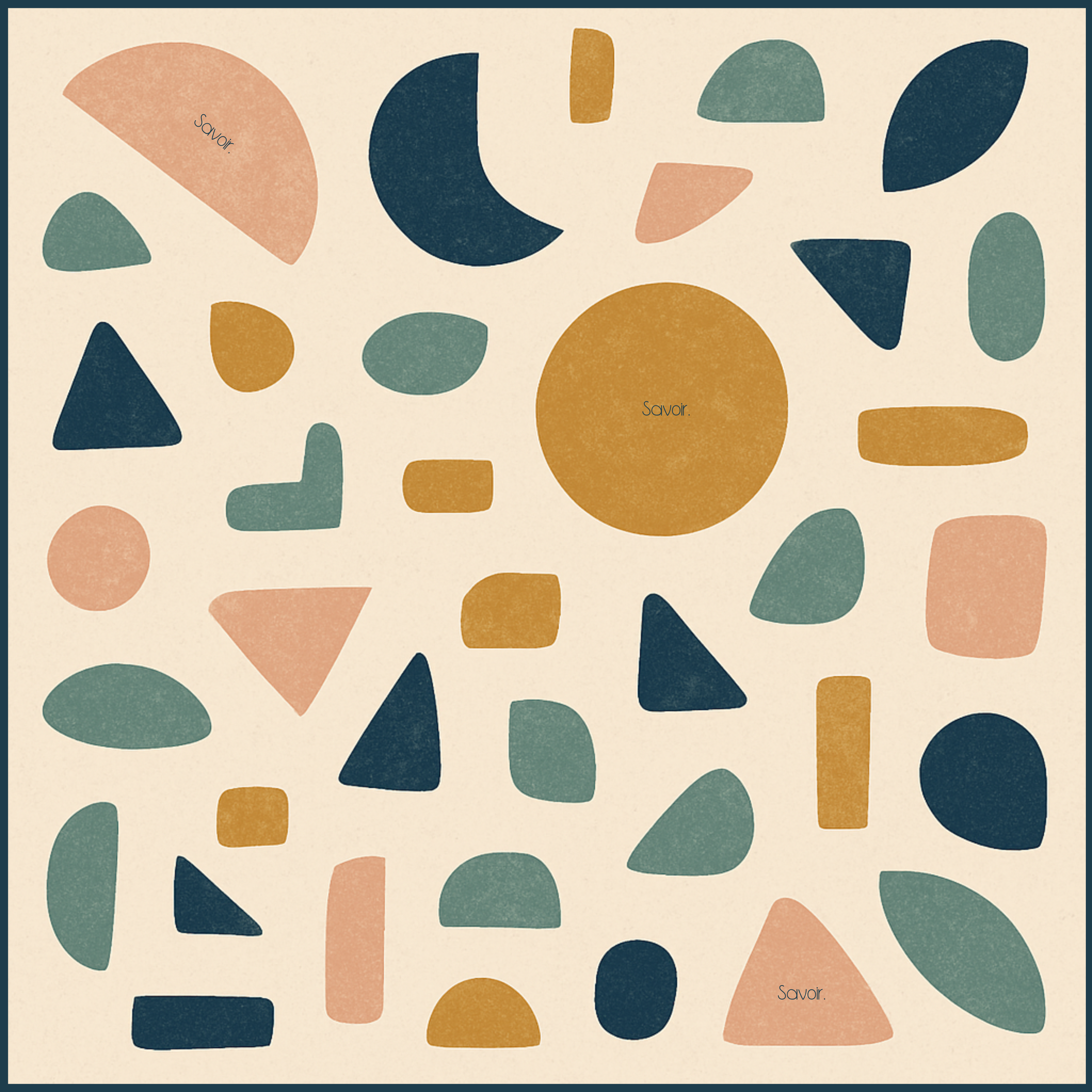 Savoir Hugh Silk Scarf