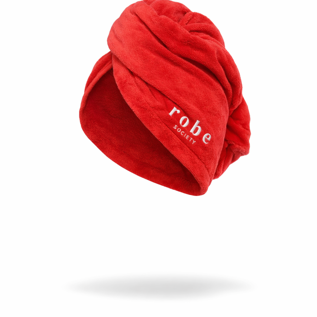Robe Society Hair Towel - Watermelon Crush