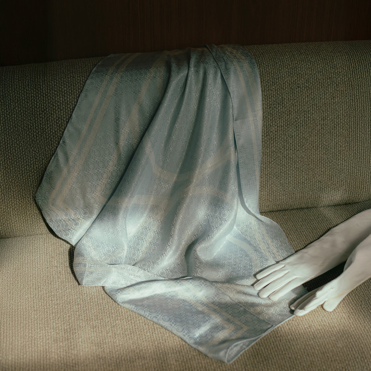 Koko Monde Mardom Stone Silk Scarf