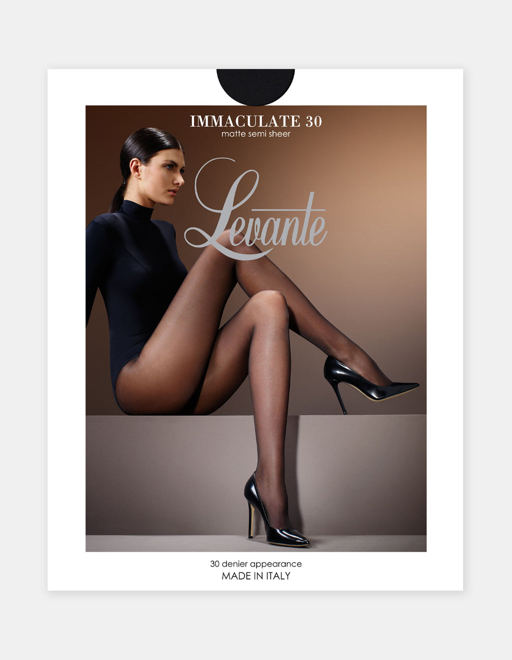 Levante Luxury Matte Tights 30 Denier - Nero