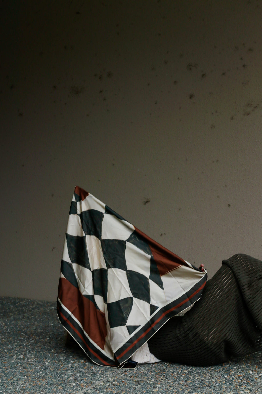 Vela Collective Harlequin Vase Silk Scarf
