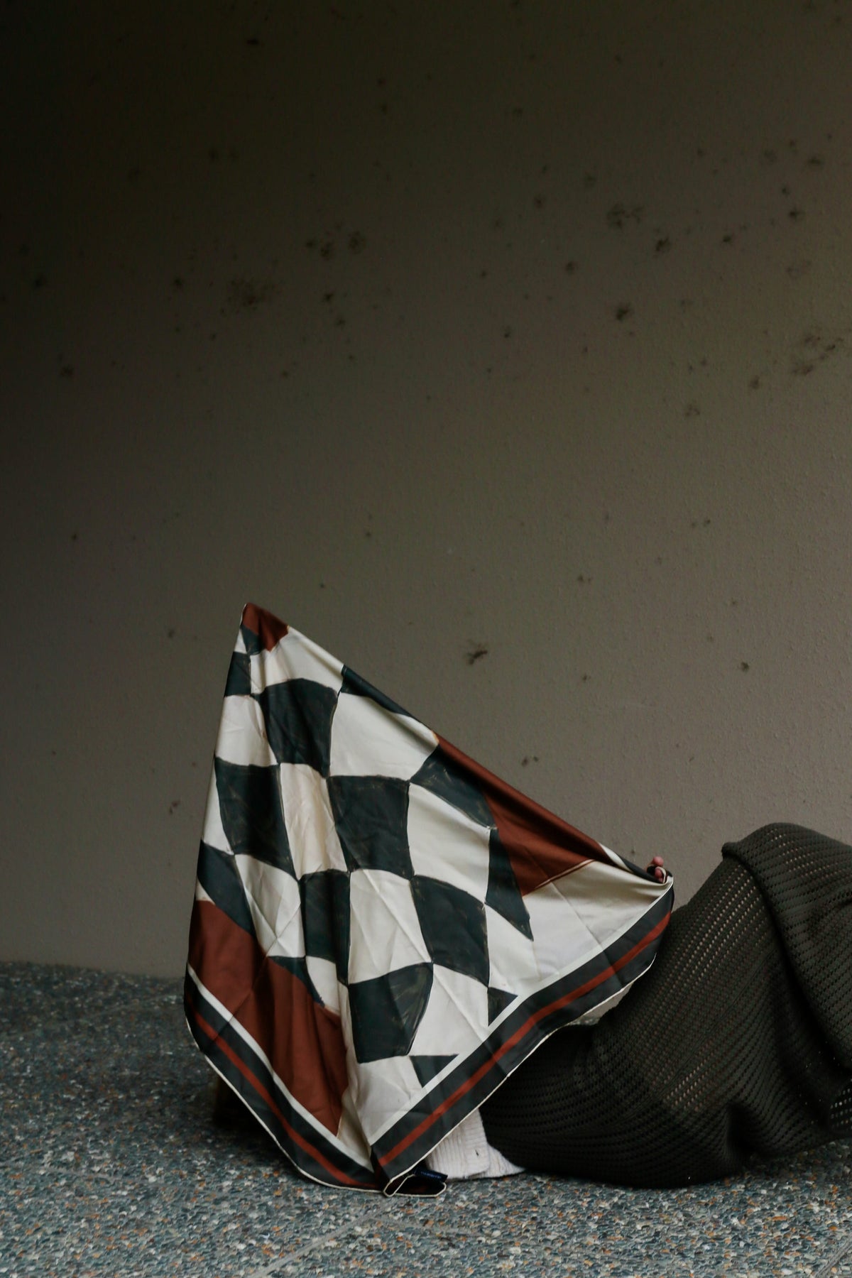 Vela Collective Harlequin Vase Silk Scarf