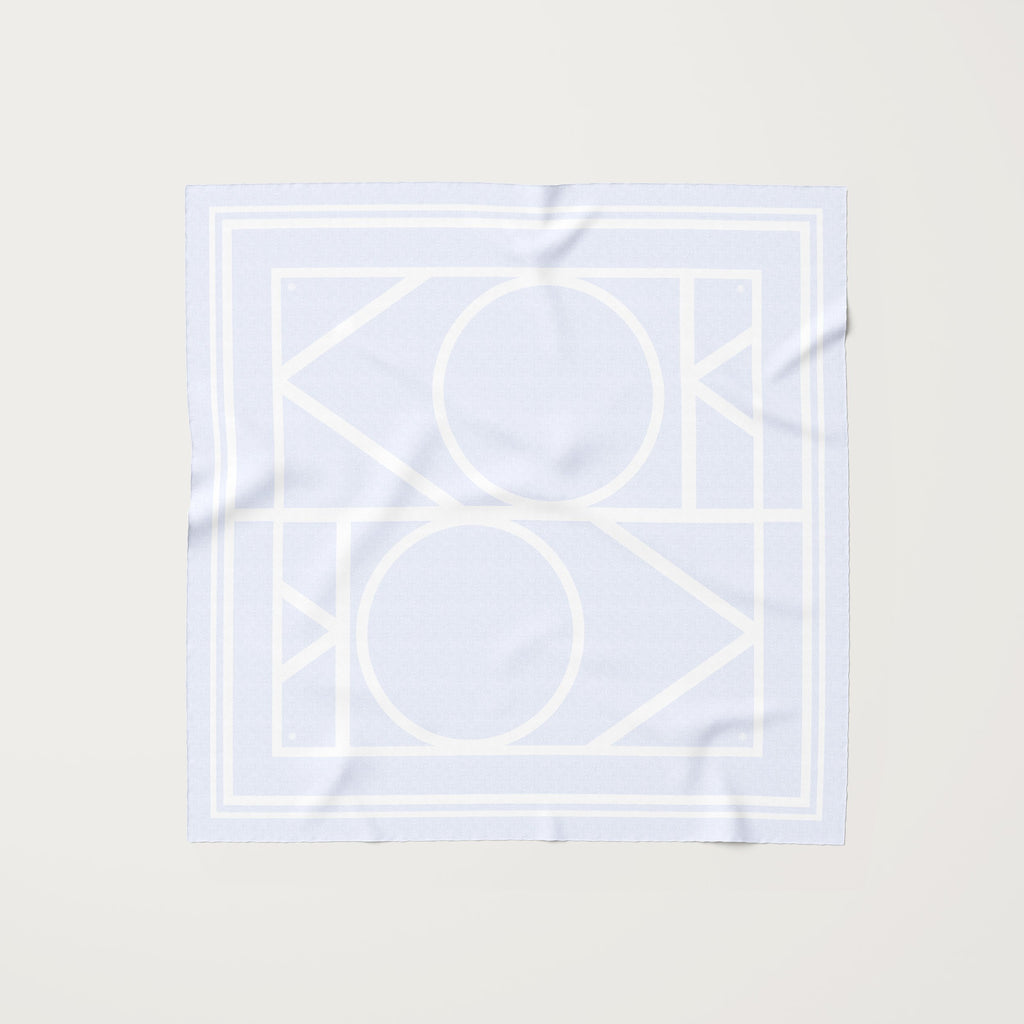 Koko Monde Mardom Stone Silk Scarf