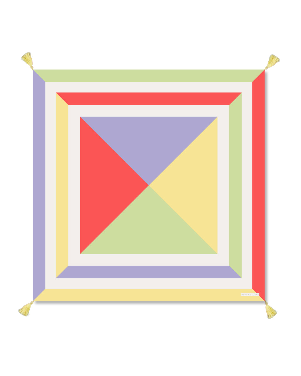 Alpha Studio Marseille Pyramid Pastels 90 Square